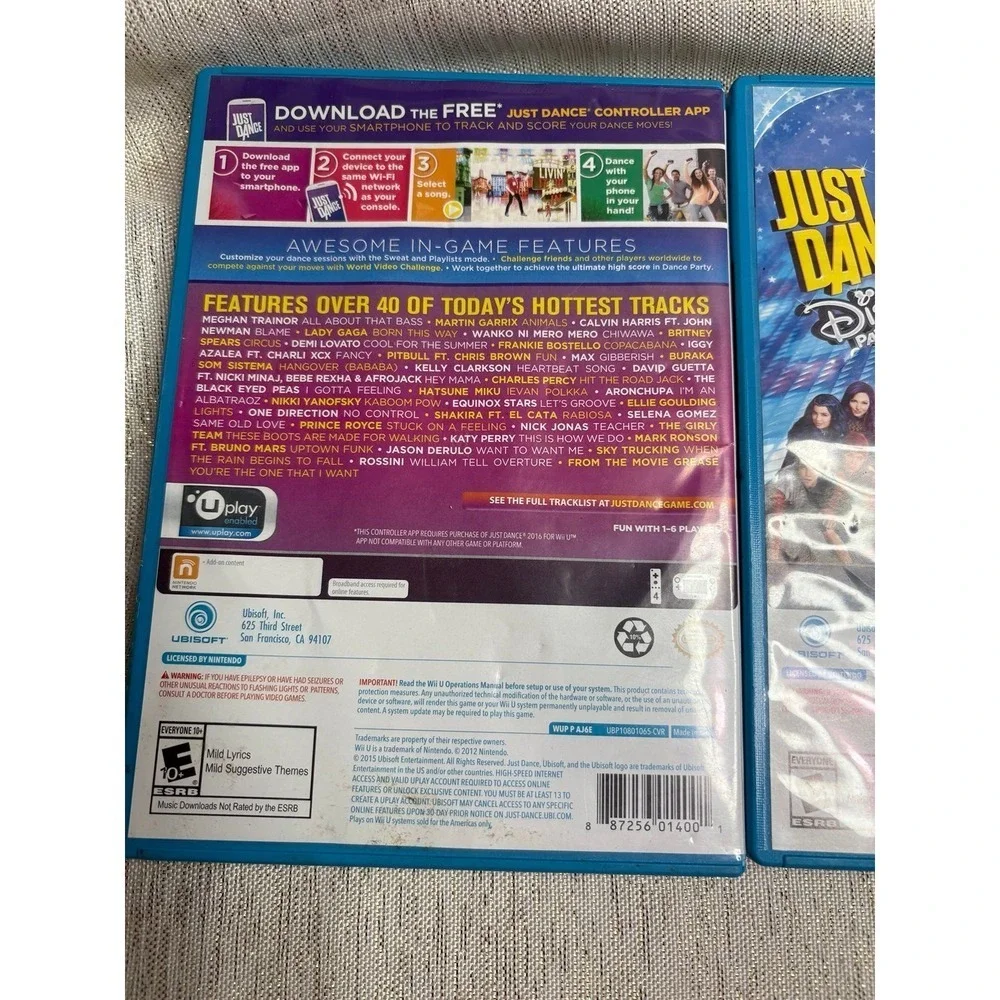 Wii U Just Dance Disney Party family bundle